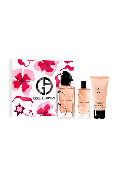 Giorgio Armani Gift Set Si Intense Giorgio Armani, Women, Eau de Parfum, 100 ml + Body Lotion, 50 ml + mini 15 ml