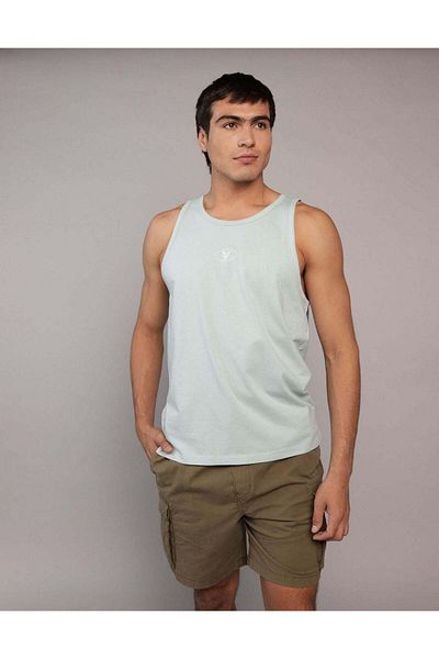 AMERICAN EAGLE AE Logo Graphic Tank Top