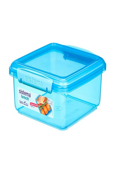 Sistema Freezer Safe BPA-Free Plastic Stackable Lunch Box