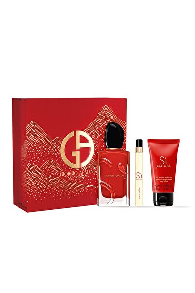 Giorgio Armani Si Passione, Women, Eau de Parfum, 100 ml + Lotiune de corp, 5...
