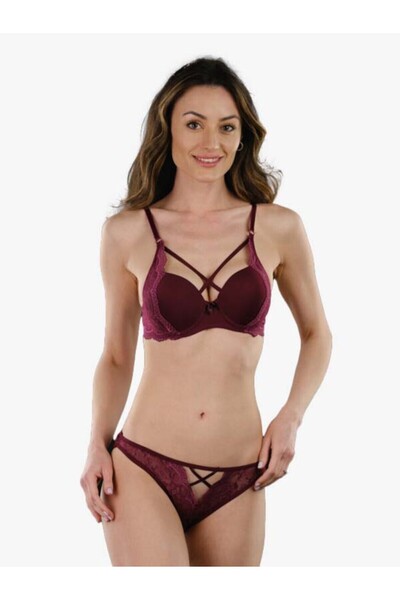 STORMED Set sutien push-up cu detalii din dantelă 1730