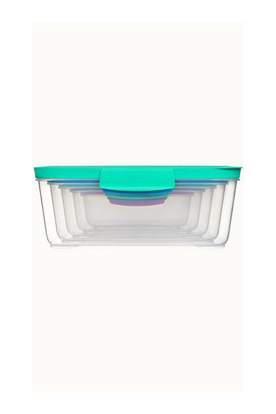 Sistema 5-Piece Freezer Safe BPA-Free Nest It Food Storage Container
