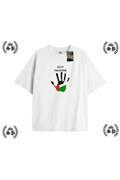 StartMore Y2K Palestine Printed White T-Shirt