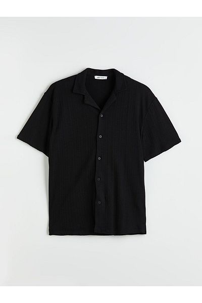 LC Waikiki Мъжка риза LCW Vision Regular Fit с къс ръкав