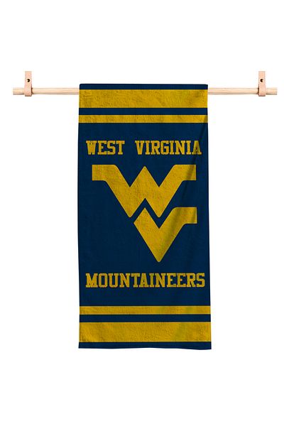 usateamfans Πετσέτα παραλίας West Virginia Mountaineers