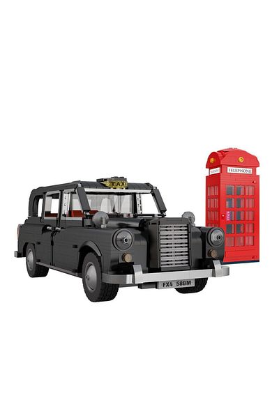 merland benvecocuk C62004W Cada London Taxi Block Set -Vagon Life