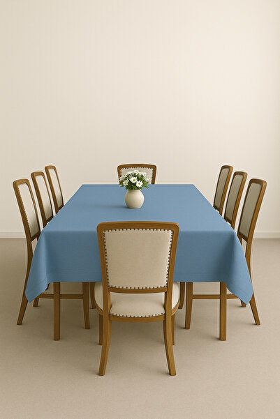 Luvora Home Față de masă din in Seria Nova - Indigo