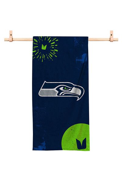 usateamfans Πετσέτα παραλίας Seattle Seahawks