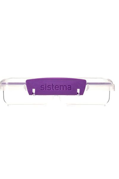 Sistema Dishwasher Safe To Go Small Split Stackable Lunch Box