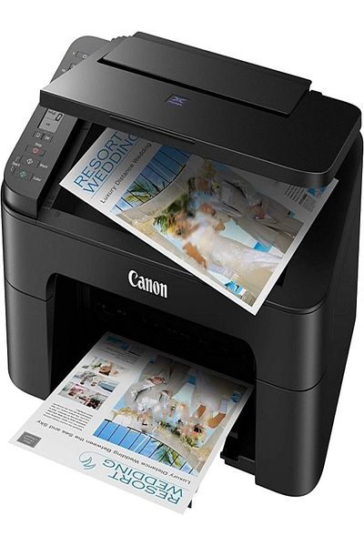 Canon طابعة نفث الحبر PIXMA TS3340، باللون الأسود، أكثر من مجرد طابعة متعددة الوظائف: صغيرة الحجم،