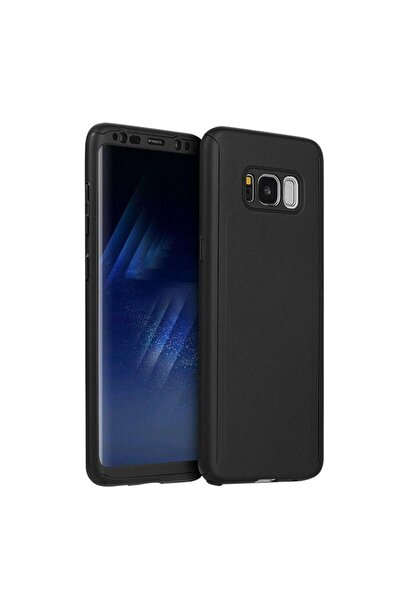 OEM GloMax FullBody Μαύρη θήκη για Samsung Galaxy S8 με προστατευτικό γυαλί