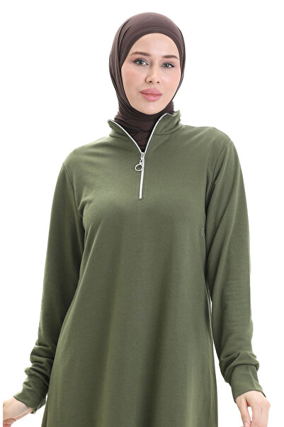 sefamerve Two Thread Tunic Pants Double Suit 2068-02 Khaki