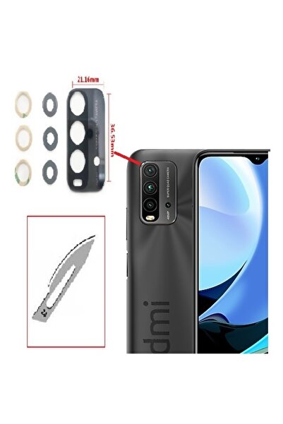 indirimplus Xiaomi Redmi 9T Arka Kamera CAM Lensi + Bistüri Ucu