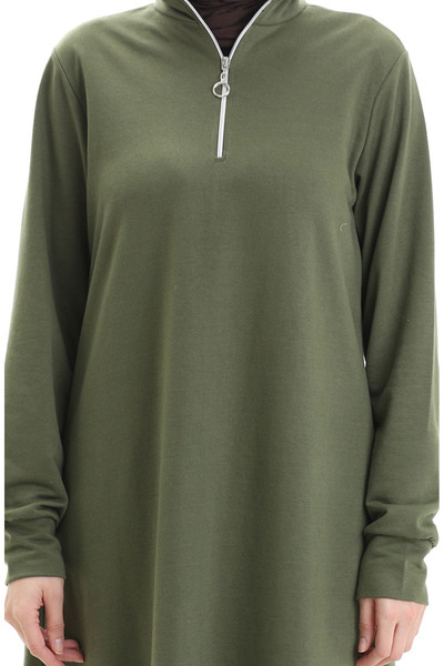 sefamerve Two Thread Tunic Pants Double Suit 2068-02 Khaki