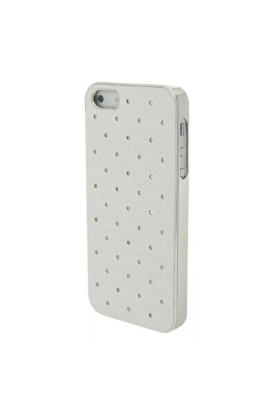 OEM Carcasă Apple iPhone 5/5S/SE, Elegance Luxury cu diamante pe spate, argintie