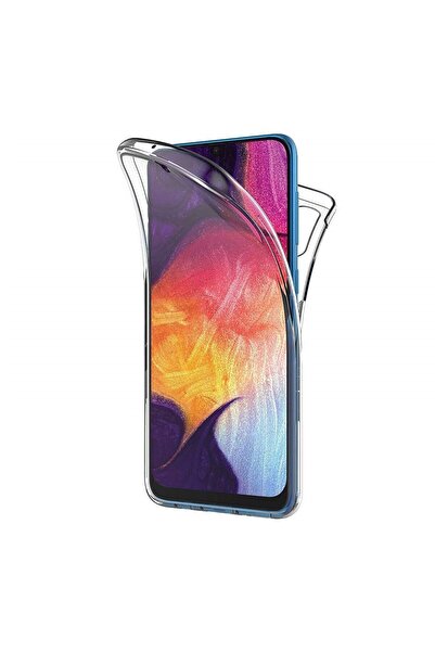 OEM Πλήρης θήκη TPU 360° (μπροστά + πίσω) για Samsung Galaxy A70, διαφανής