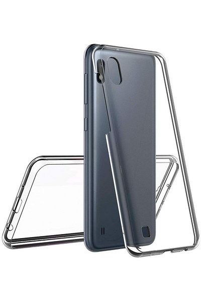 OEM 360° Samsung Galaxy A10/M10 case (front+back) silicone, Transparent