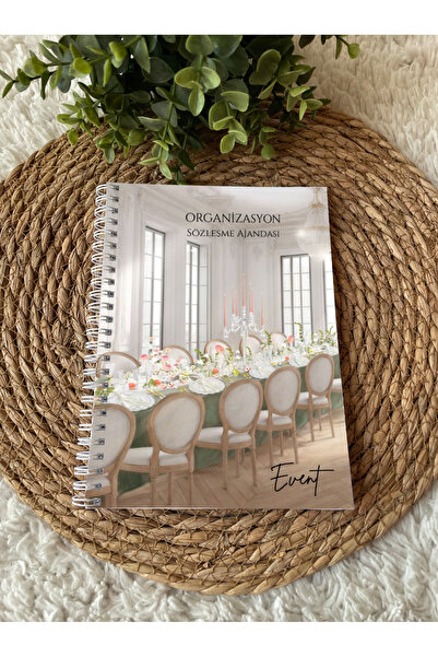 steplanner Tarihsiz Organizasyon Randevu-Sözleşme Ajandası Defteri