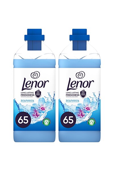 lenor Pachet Balsam de rufe Lenor Spring Awakening, 2 x 1.625 L, 130 spalari