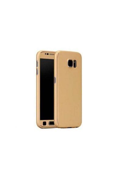 OEM Carcasă MyStyle Full Cover 360° GOLD (față + spate + sticlă protectoare) compatibilă cu Samsung Galaxy