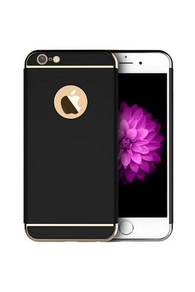 OEM Carcasă Apple iPhone 6/6S, MyStyle Elegance Luxury 3 în 1 Neagră