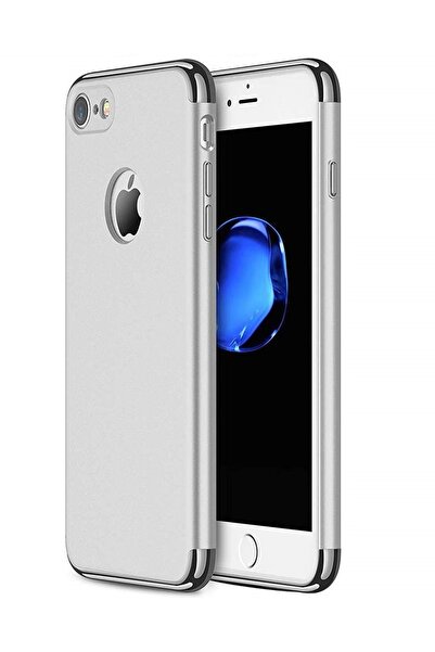 OEM Carcasă Apple iPhone SE2, MyStyle Elegance Luxury 3 în 1 Argintie