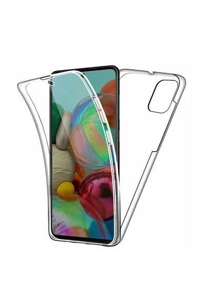 OEM Case compatible with SAMSUNG Galaxy S20 360 degrees transparent Full Body TPU (front + back)