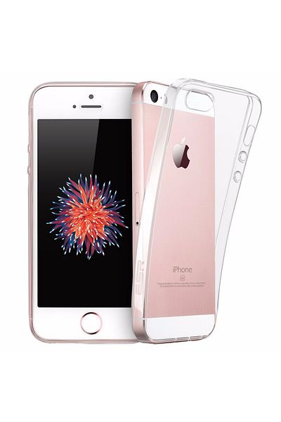 OEM Husă silicon Apple iPhone 5 iPhone 5S iPhone SE Protecție A+, Transparentă, Viceversa