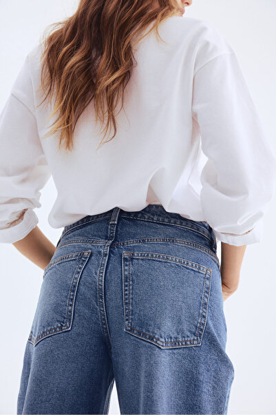 H&M Geniş Kot Pantolon