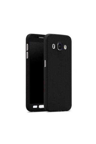OEM Husa FullBody MyStyle neagră pentru Samsung Galaxy J3 2017, acoperire com...
