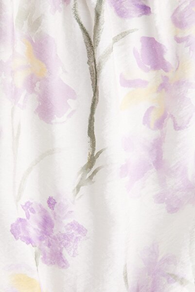 H&M Fırfırlı Elbise