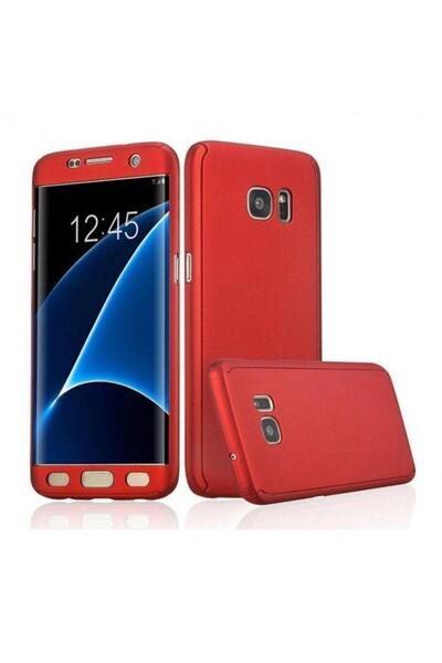 OEM Θήκη Samsung Galaxy S7 Edge, FullBody Red, πλήρης κάλυψη 360 μοιρών με πρ...
