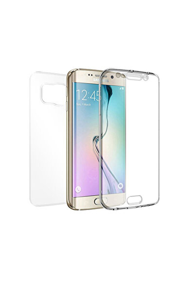 OEM 360° прозрачен TPU калъф за Samsung Galaxy S6 Edge