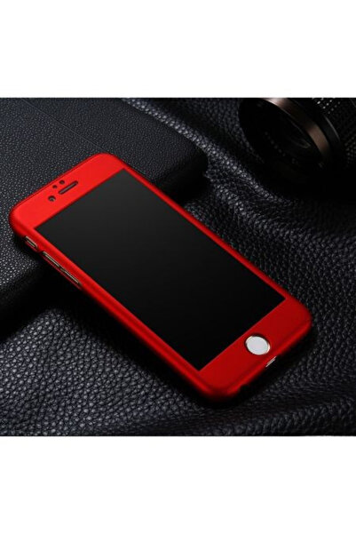 OEM Калъф за Apple iPhone 8, FullBody Elegance Luxury iPaky червен, 360-граду...