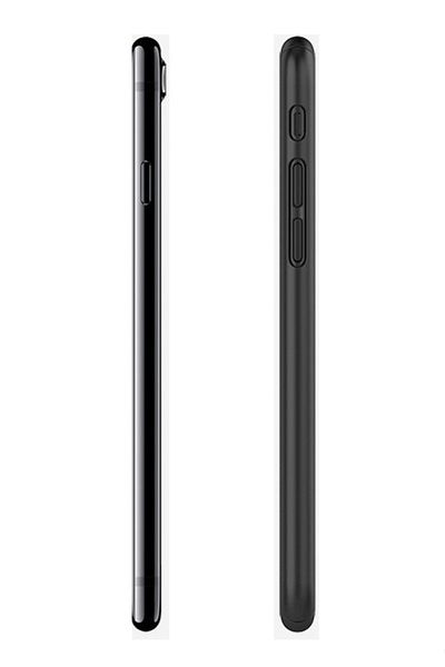 OEM Carcasă Apple iPhone 7 Ipaky Full Cover 360 Neagră + Folie de Protecție