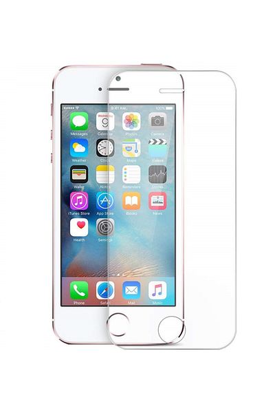 OEM Folie de sticlă transparentă pentru Apple iPhone 5/5S/SE, compatibilă cu carcasa