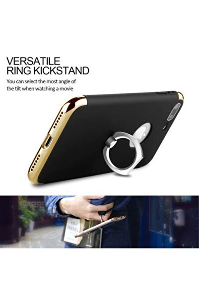 OEM Θήκη Apple iPhone 7, MyStyle Elegance Luxury 3in1 Μαύρη