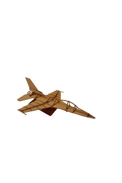 TLR hobi Wooden Airplane Model F16 Fighting Falcon