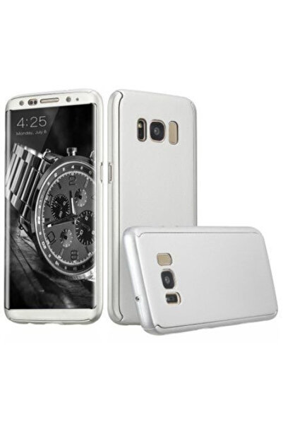 OEM Husă Samsung Galaxy S9 Plus, FullBody Elegance Luxury Silver, acoperire c...