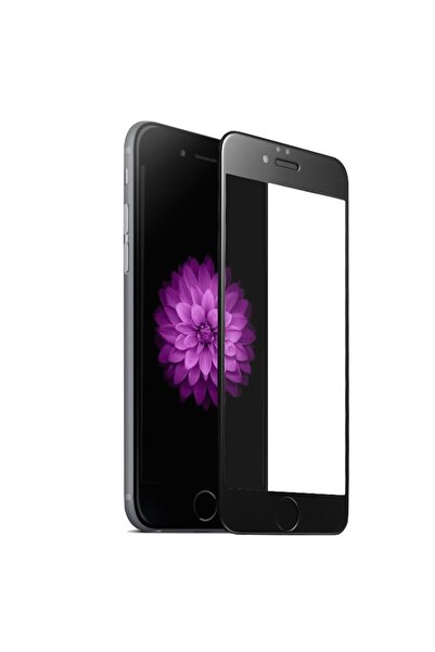 OEM Folie de sticlă 3D pentru iPhone 7 / iPhone 8, neagră, cu acoperire compl...