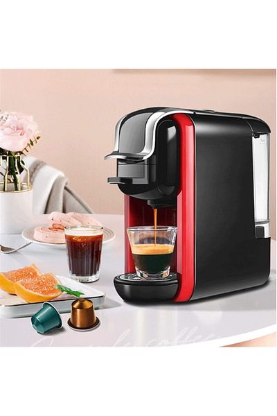 GÜMRÜK BEY Ac-514K Multi Capsule Espresso Coffee Machine Multi-Specification Capsule Compatible Italian Cappuccino Machine