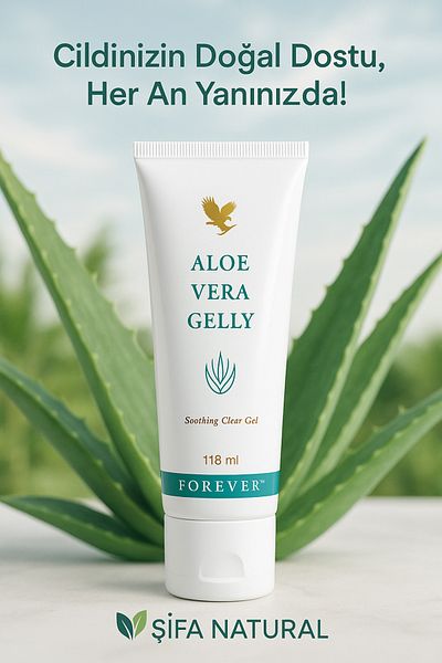 Forever Living Forever Aloe Vera Gelly 118 ml – Moisturizing and Soothing Aloe Vera Gel
