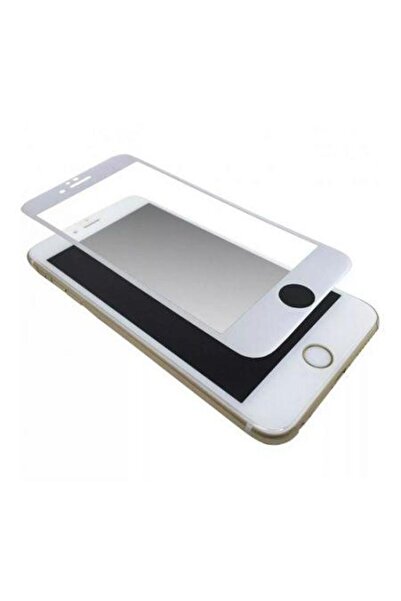 OEM Folie de sticlă pentru iPhone 8, MyStyle Alb, 5D, potrivire perfectă