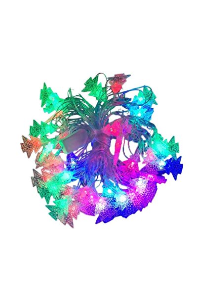 SIKS Șir luminos colorat, 6 m, șir LED transparent, 40 LED-uri, multicolor