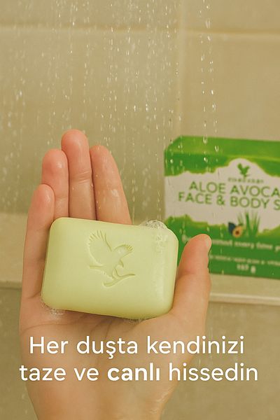 Forever Living Forever Aloe Avocado Face and Body Soap – Natural Freshness and Moisture Balance