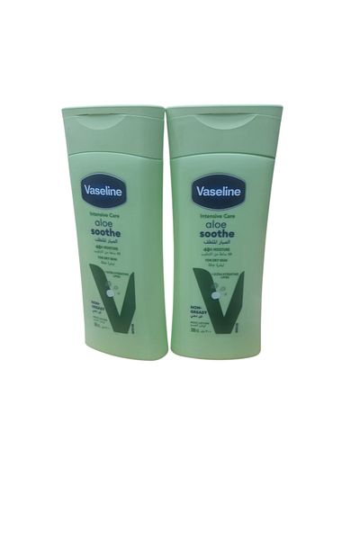 Vaseline Vaseline Lotion Aloe Vera 200ml 2 pieces