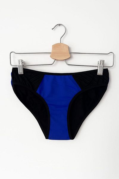 enmodaiçgiyim Γυναικείο εσώρουχο Saks Blue Cotton Slip