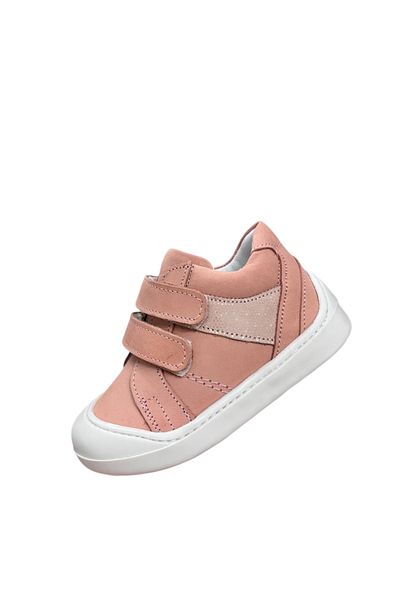 NİNO BEBE Nino Genuine Leather Orthopedic Sole First Step Baby Girl Shoes