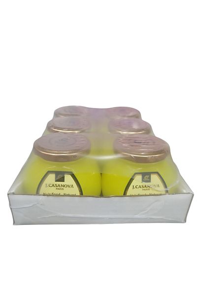 j.casanova Casanova Yellow Cream 150g 6 pieces