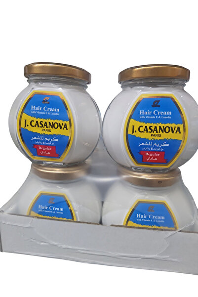 j.casanova كريم كازانوفا الابيض 150 جرام 6 قطع